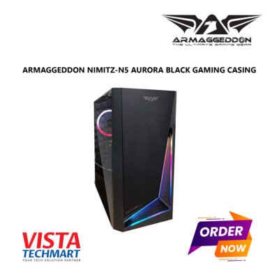 ARMAGGEDDON NIMITZ-N5 AURORA BLACK GAMING CASING