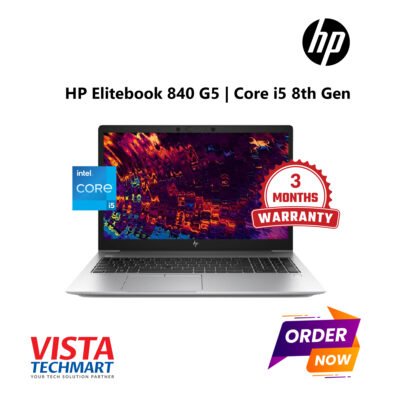 HP EliteBook 840 G5 | Core i5 8th Gen | 16GB DDR4 Ram | 512GB M.2 SSD | 14″ Display