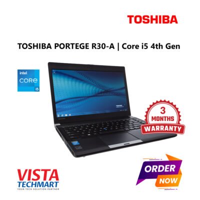 TOSHIBA PORTEGE R30-A| Core i5 4th Gen | 8GB DDR4 Ram | 500GB HDD | 14″ Display